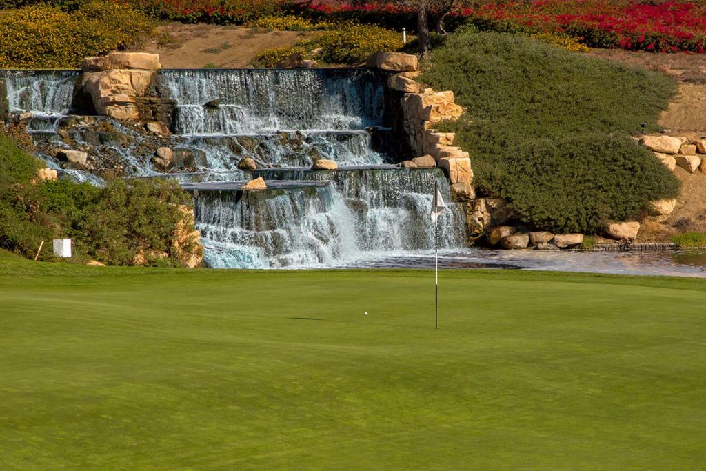 Waterfall The Crossings Golf Course